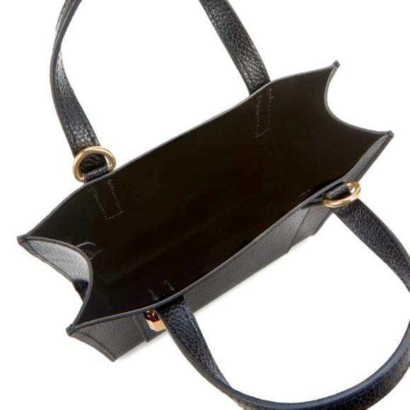 New Marc Jacobs bag crossbody black leather gold tone hardware 2 straps NWT - Picture 13 of 14